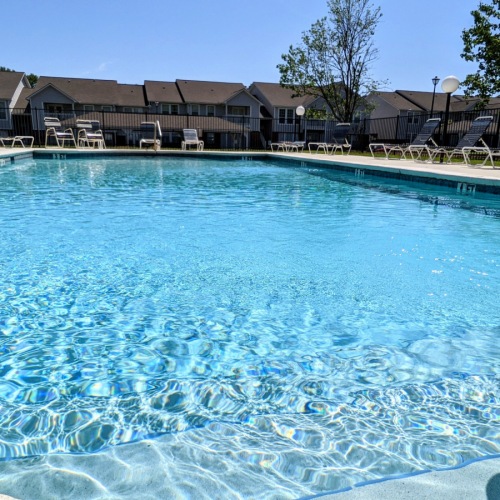 Pool Swimming Pool with Lounge Seating